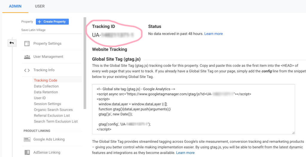 Google analytics tags
