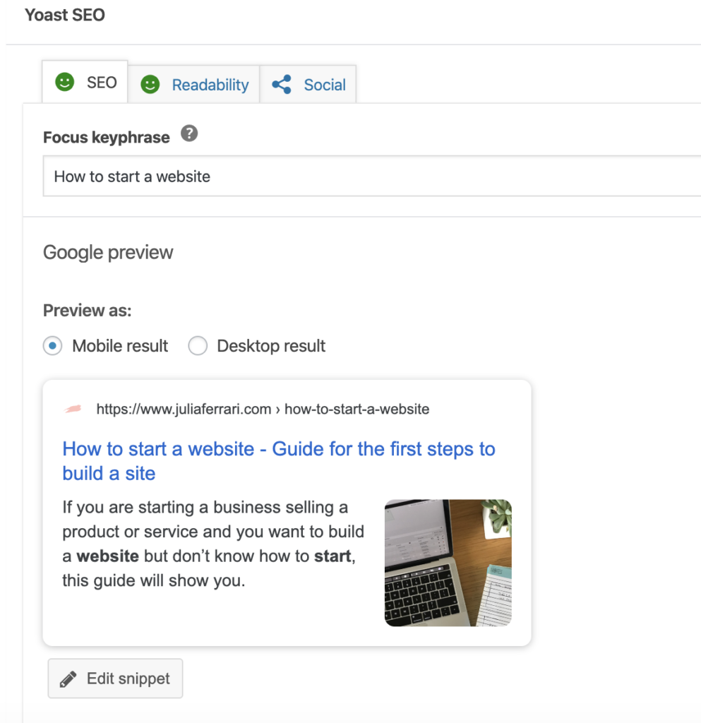 SEO Yoast